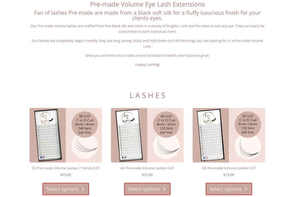 Fan of Lashes screenshot
